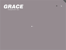 Tablet Screenshot of gracetransport.com